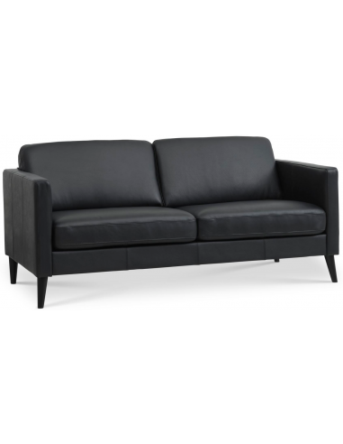 Askset 2-personers sofa i semi-anilin...