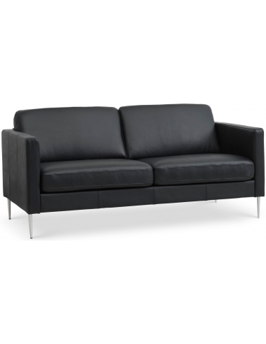 Askset 2-personers sofa i semi-anilin...