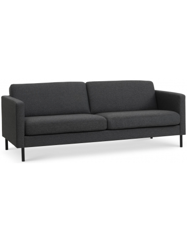 Askset 3-personers sofa i polyester...