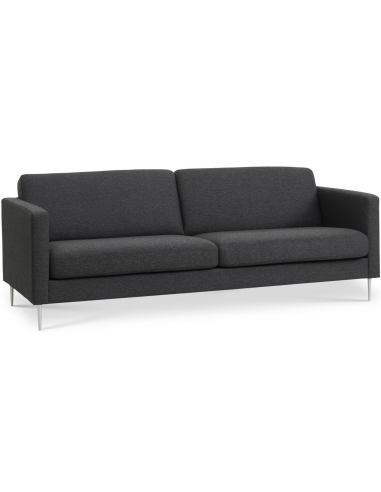 Askset 3-personers sofa i polyester...