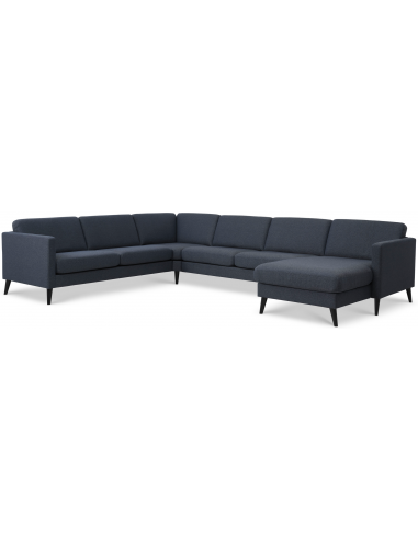 Askset U-sofa i polyester B348 x D269...