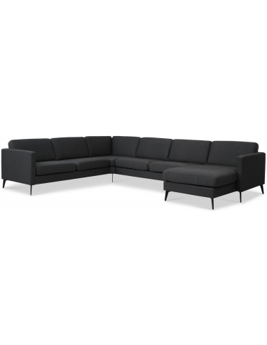 Askset U-sofa i polyester B348 x D269...