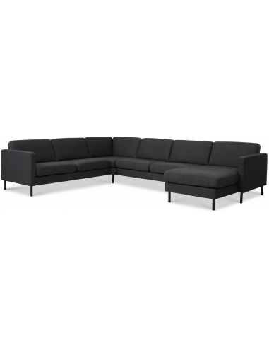 Askset U-sofa i polyester B348 x D269...