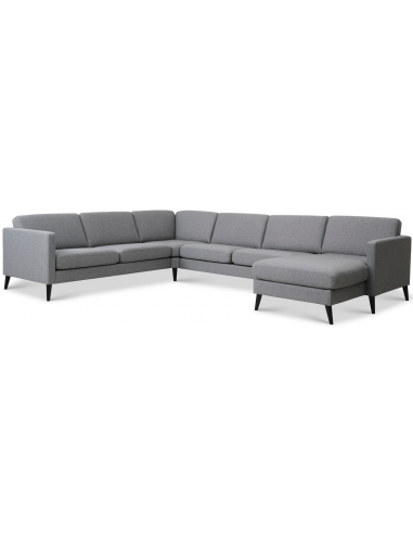 Askset U-sofa i polyester B348 x D269...