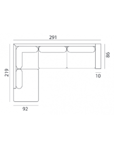 chaiselongsofa læder sort 2