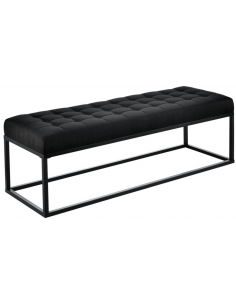Bænk i metal og polyester...