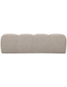 MOJO Bænk i bouclé B164 cm - Beige