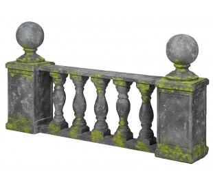 Haveopsats i sandsten H126 cm Ø110 cm - Sand