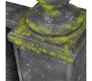 Haveopsats i sandsten H126 cm Ø110 cm - Sand 2