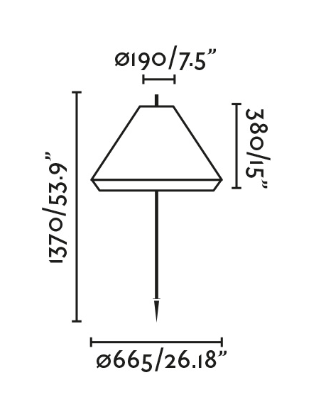 Udendørs bedlampe