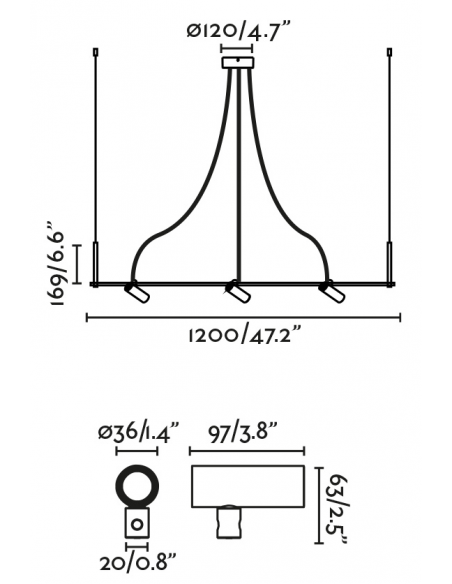 Udendørs loftlamper