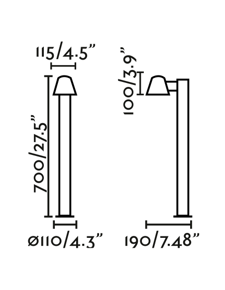 Udendørs bedlamper