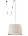 SAMBA Loftlampe transportabel med strømstik Ø50 cm 1 x E27 - Beige