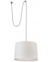 CONGA Loftlampe transportabel med strømstik Ø50 cm 1 x E27 - Beige