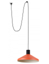 KOMBO Loftlampe transportabel med strømstik Ø40 cm 1 x E27 - Sort/Terracotta