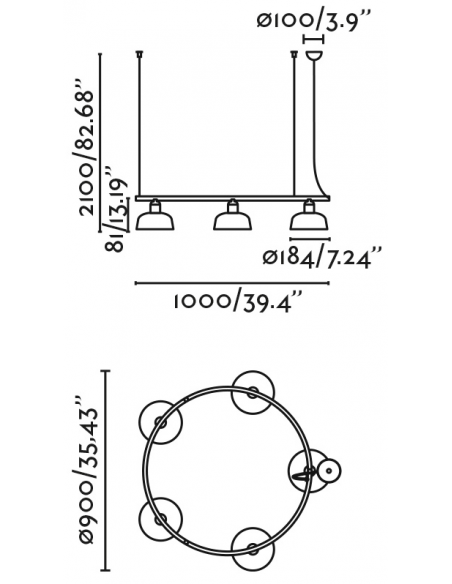 Lysekroner sort