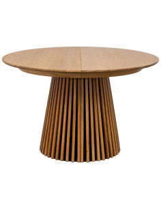 Rundt spisebord med udtræk 2