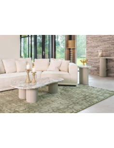 Sofabord organisk marmor 2