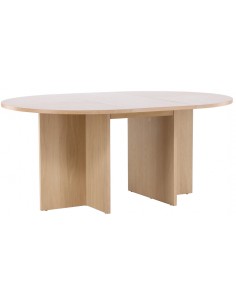 rundt spisebord med udtræk 2