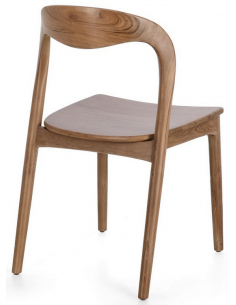 spisebordsstol træ teak 2