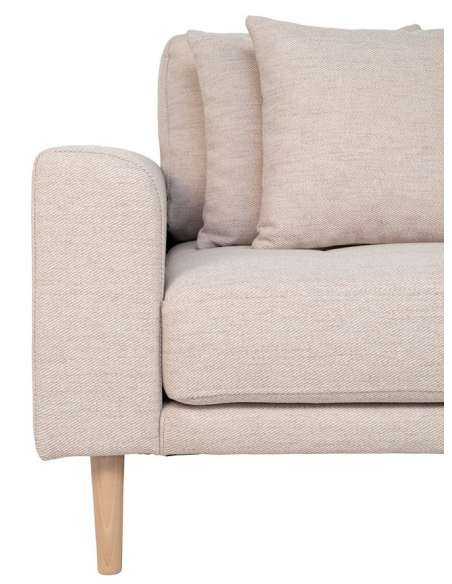 chaiselong sofa beige