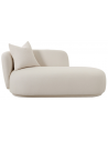 KONOS Daybed sofa i polyester 175 x 88 cm - Natur