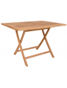 OVIEDO Havebord i teaktræ H75 x B120 x D80 cm - Teak