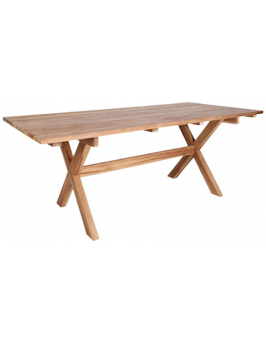 MURCIA Havebord i teaktræ H75 x B200 x D90 cm - Teak