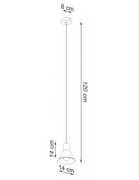 billig loftlampe sort