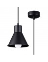 TALEJA Loftlampe i stål Ø14 cm 1 x E27 - Sort