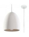 FLAWIUS Loftlampe i keramik Ø30 cm 1 x E27 - Mat hvid