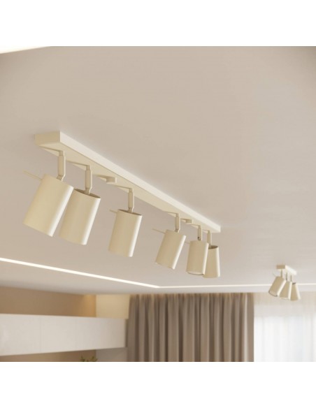 loftlampe skinnespot