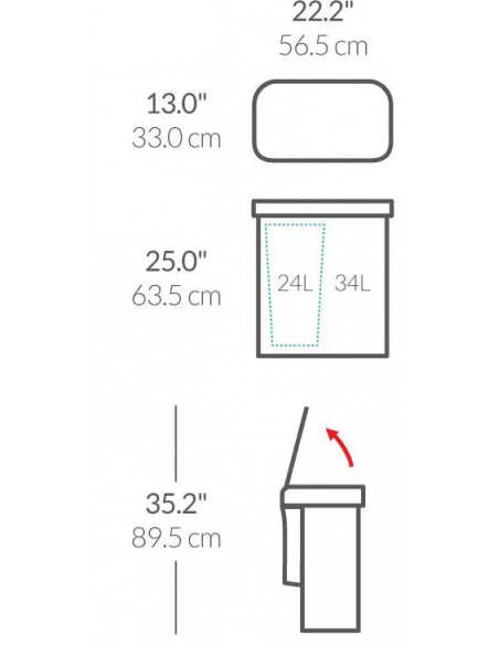 pedalspand affaldsspand med sensor