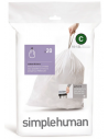 Simplehuman affaldsposer KODE C 20 stk., 10 - 12 liter