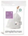 Simplehuman affaldsposer KODE U 20 stk., 55 - 80 liter