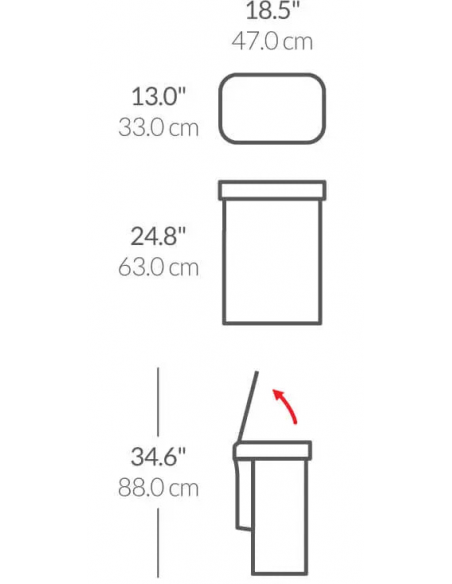 pedalspand affaldsspand med sensor