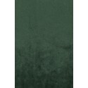 Skammel i velour 84 x 54 cm - Varm grøn