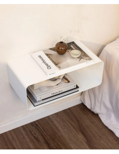 væghængt sengebord 2