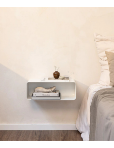 væghængt sengebord