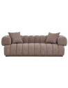 AURA Sofa til 3 personer i bouclé B226 x D106 cm - Brun