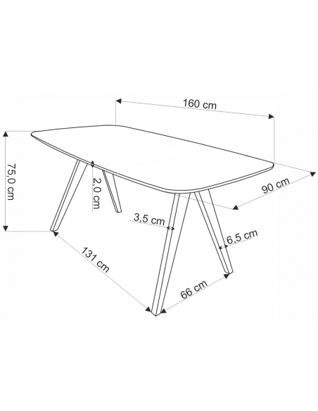 spisebord træ