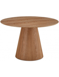 rundt spisebord i eg mdf og egetræsfinér 120 cm 2