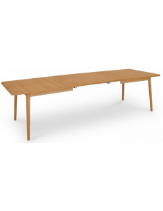 spisebord med udtræk eg