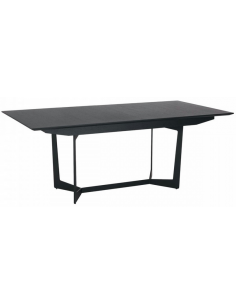 spisebord med udtræk sort 2