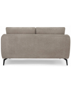 sofa til 2 personer i beige stof komfortabel 2