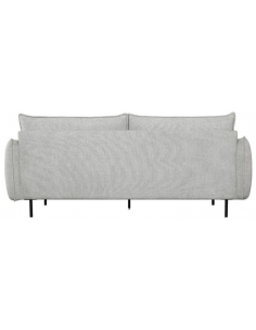 sofa til 3 personer i grå stof komfortabel 2