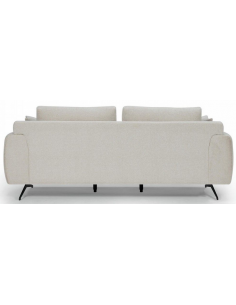 sofa til 3 personer i beige stof komfortabel 2