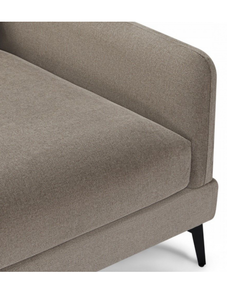 hjørnesofa med chaiselong venstrevendt stof beige