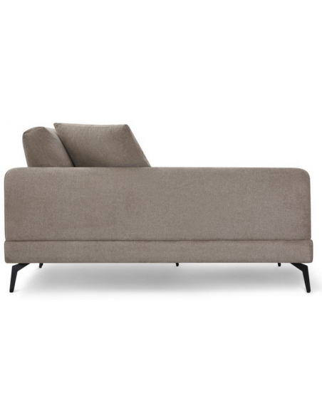 hjørnesofa med chaiselong venstrevendt stof beige