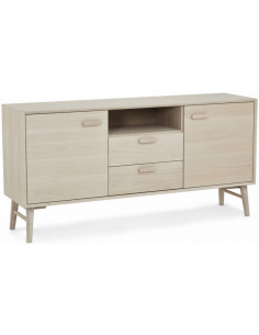 skænk egetræ eg lys hvid olieret 2